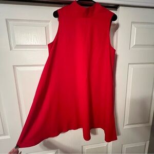 SHEIN Curve Vibrant Red Dress